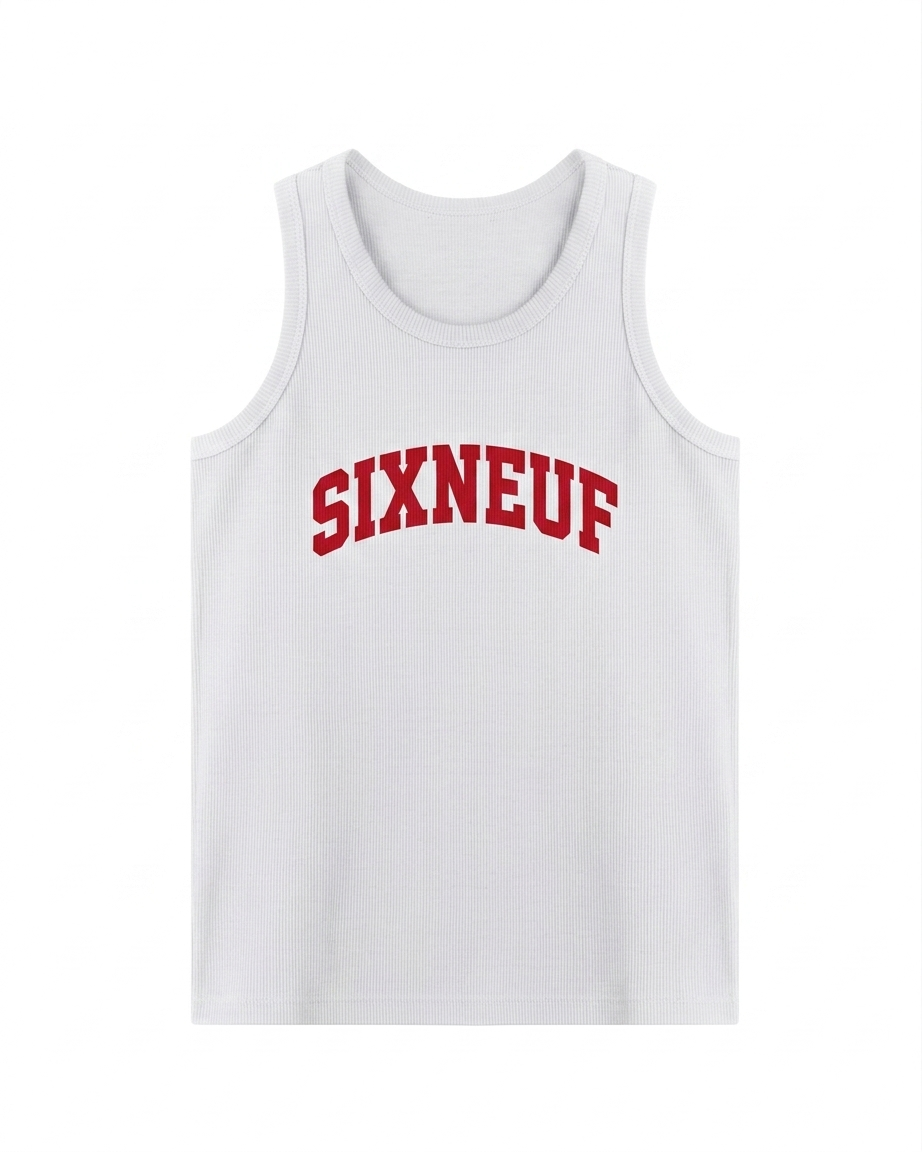 SIXNEUF TANK TOP - WHITE