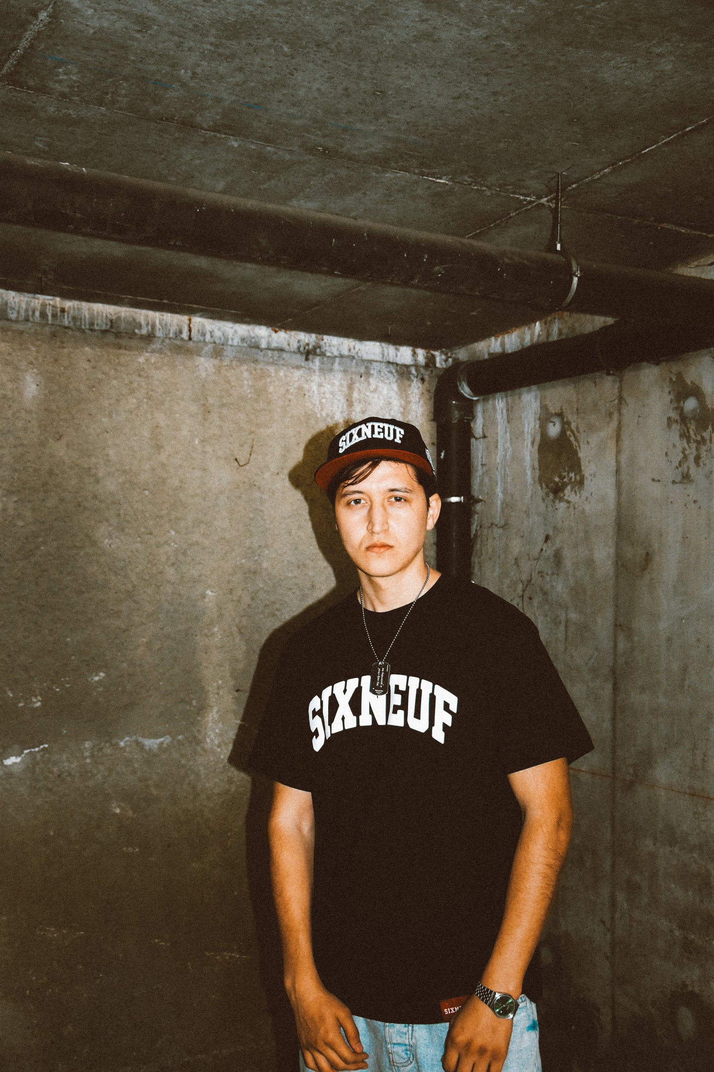 SIXNEUF T-SHIRT - BLACK