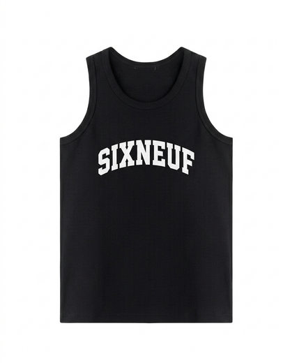 SIXNEUF TANK TOP - BLACK