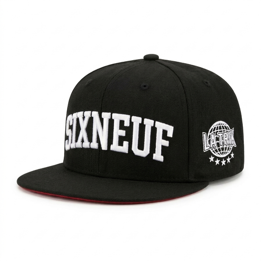 SIXNEUF SNAPBACK - BLACK